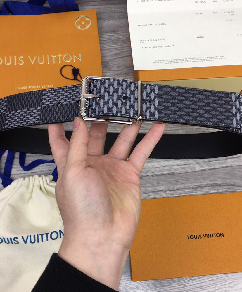 Louis Vuitton Belt LV Initiales 40mm Black