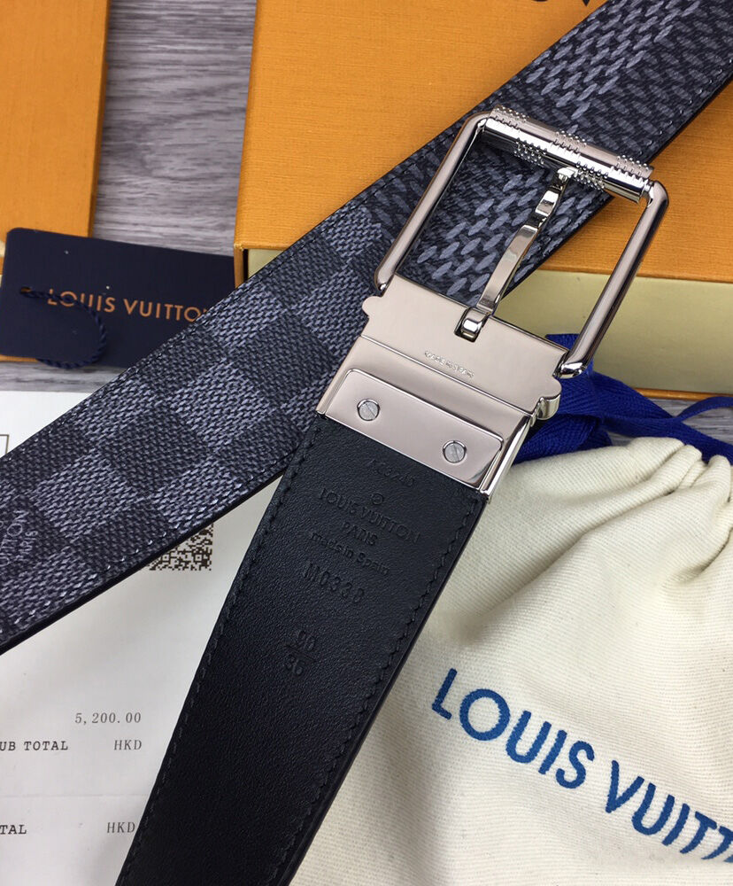 Louis Vuitton Belt LV Initiales 40mm Black