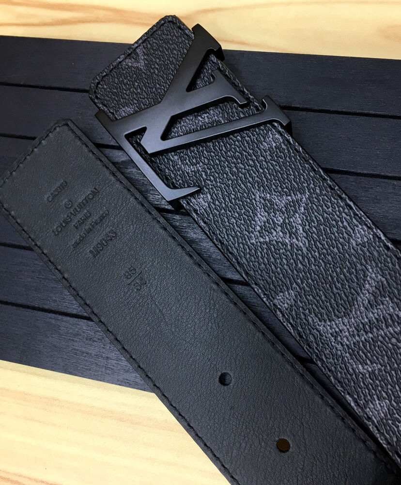 Louis Vuitton Belt LV Initiales 40mm Black