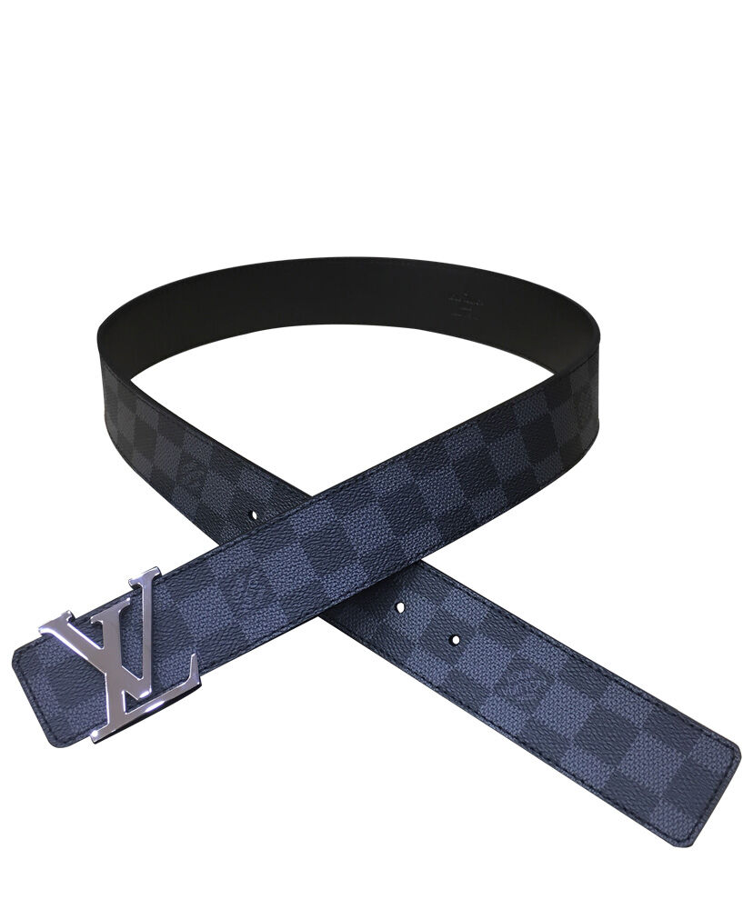 Louis Vuitton Belt LV Initiales 40mm Black - Click Image to Close