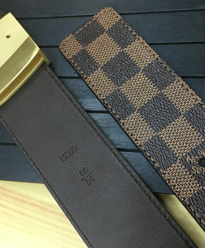 Louis Vuitton Belt LV Initiales 40mm Brown