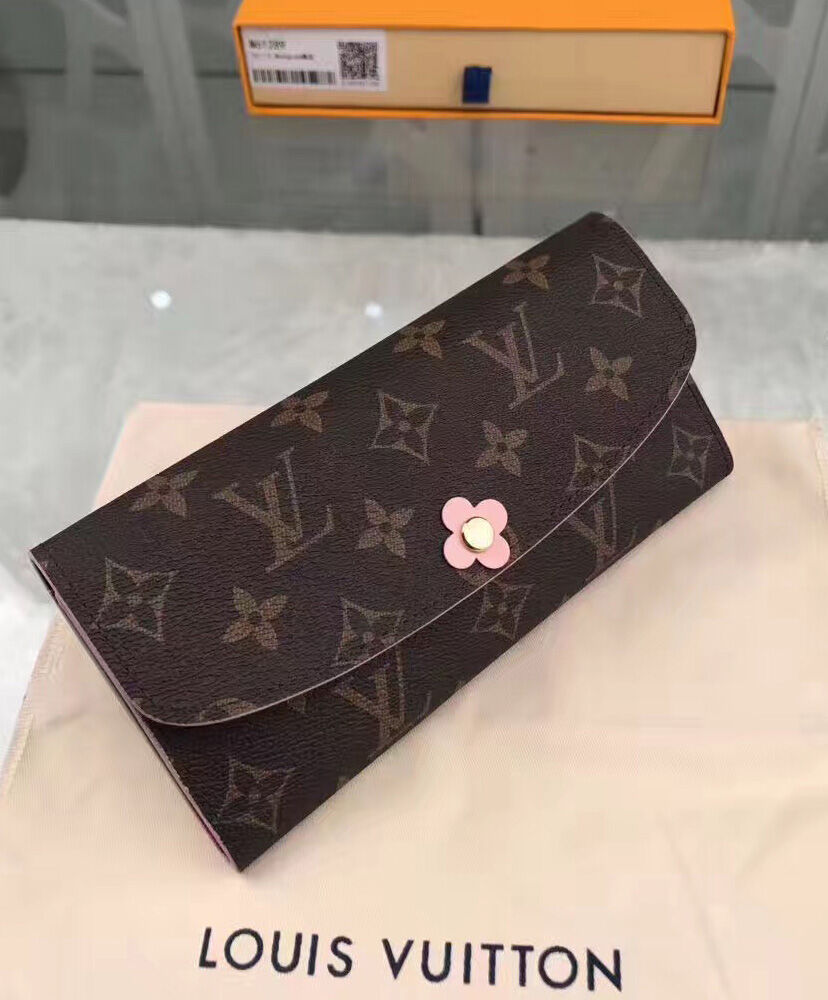 Louis Vuitton Wallet Emilie Wallet M64202 Peachblow