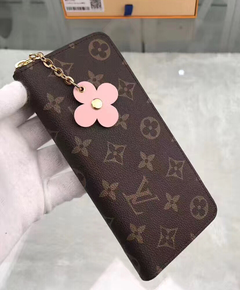 Louis Vuitton Wallet Clemence Wallet M64201 Peachblow