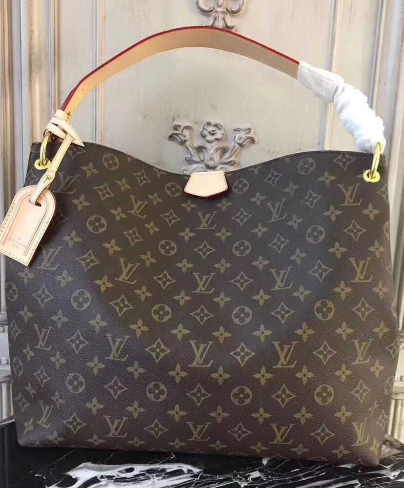 Louis Vuitton Graceful MM M43703 M43704 Peachblow