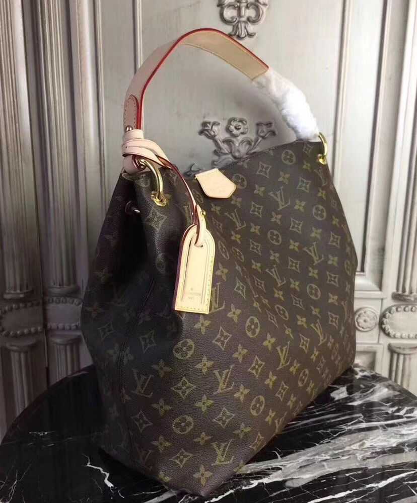 Louis Vuitton Graceful MM M43703 M43704 Peachblow