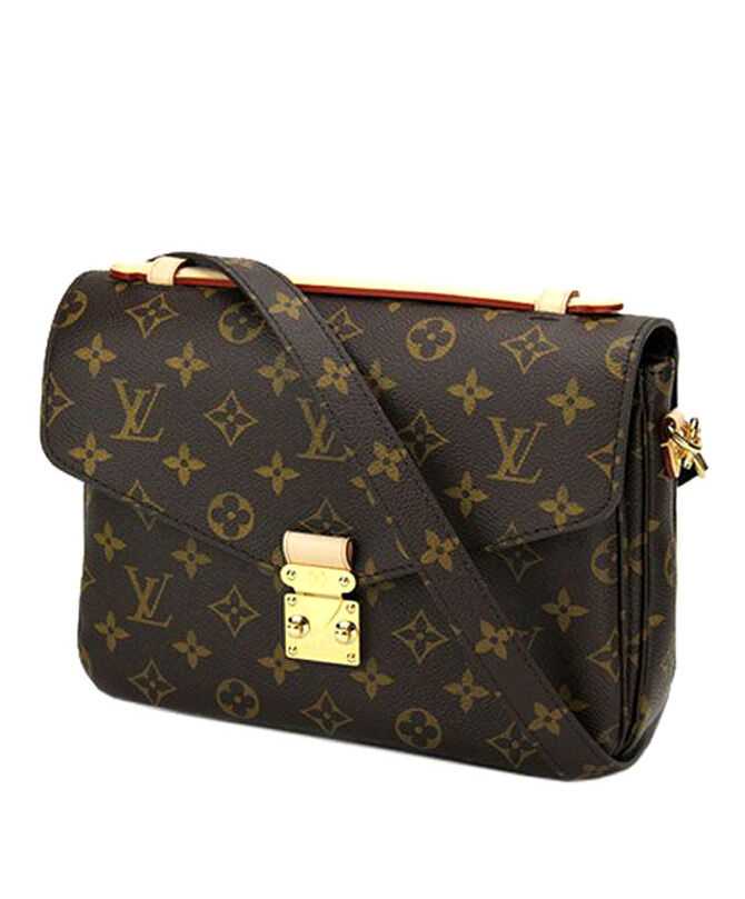 Louis Vuitton Monogram Pochette Metis M40780 Brown