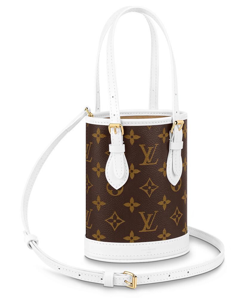 Louis Vuitton Nano Bucket White - Click Image to Close