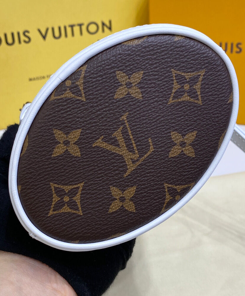 Louis Vuitton Nano Bucket White