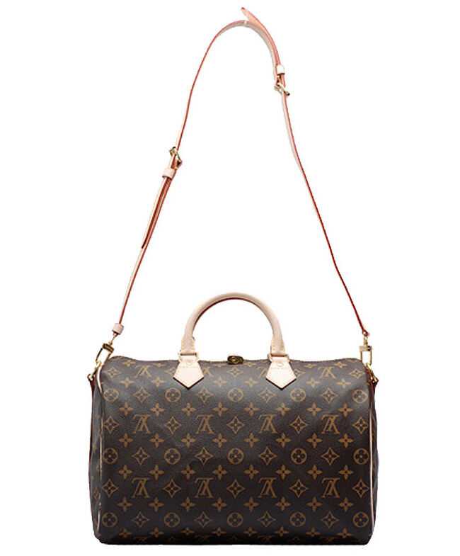 Louis Vuitton monogram speedy M40393 Brown