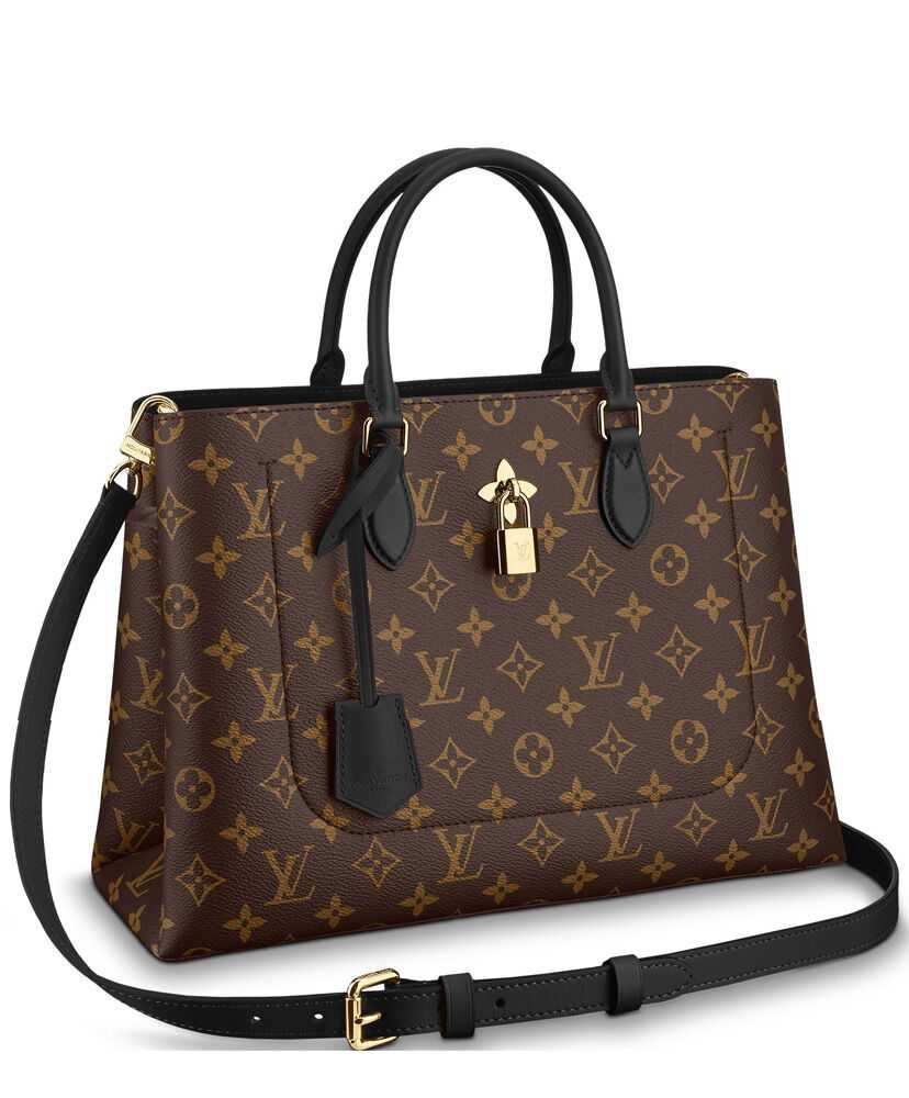 Louis Vuitton Flower Tote M43550 Black