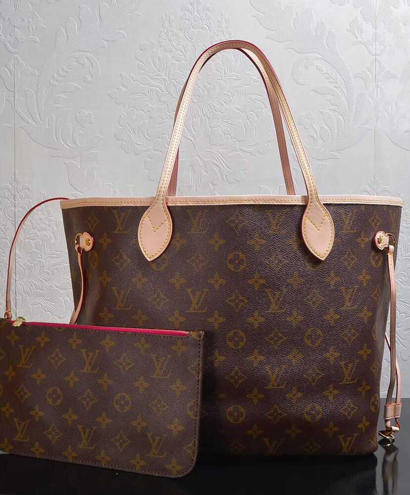 Louis Vuitton Neverfull MM M41178 M50366 Peachblow