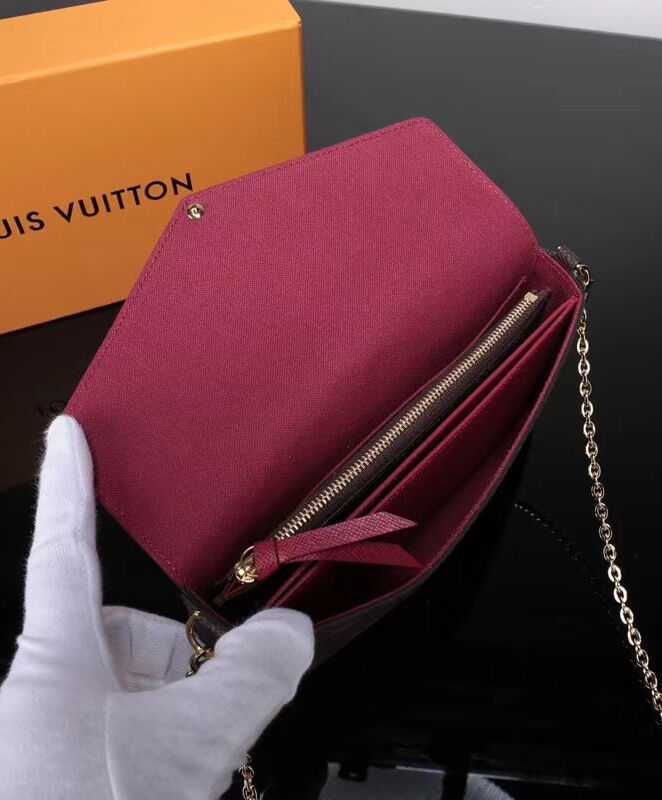 Louis Vuitton Felicie Pochette M61276 Brown