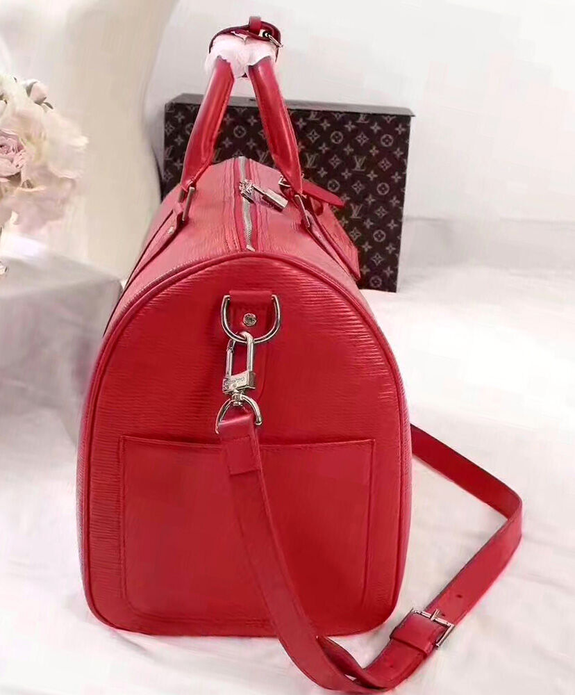 Louis Vuitton X Supreme Epi Keepall Bag Red