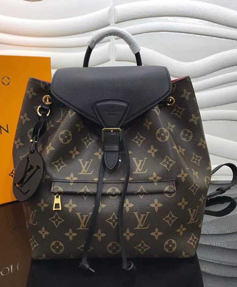 Louis Vuitton Montsouris PM M45501 M45515 Black