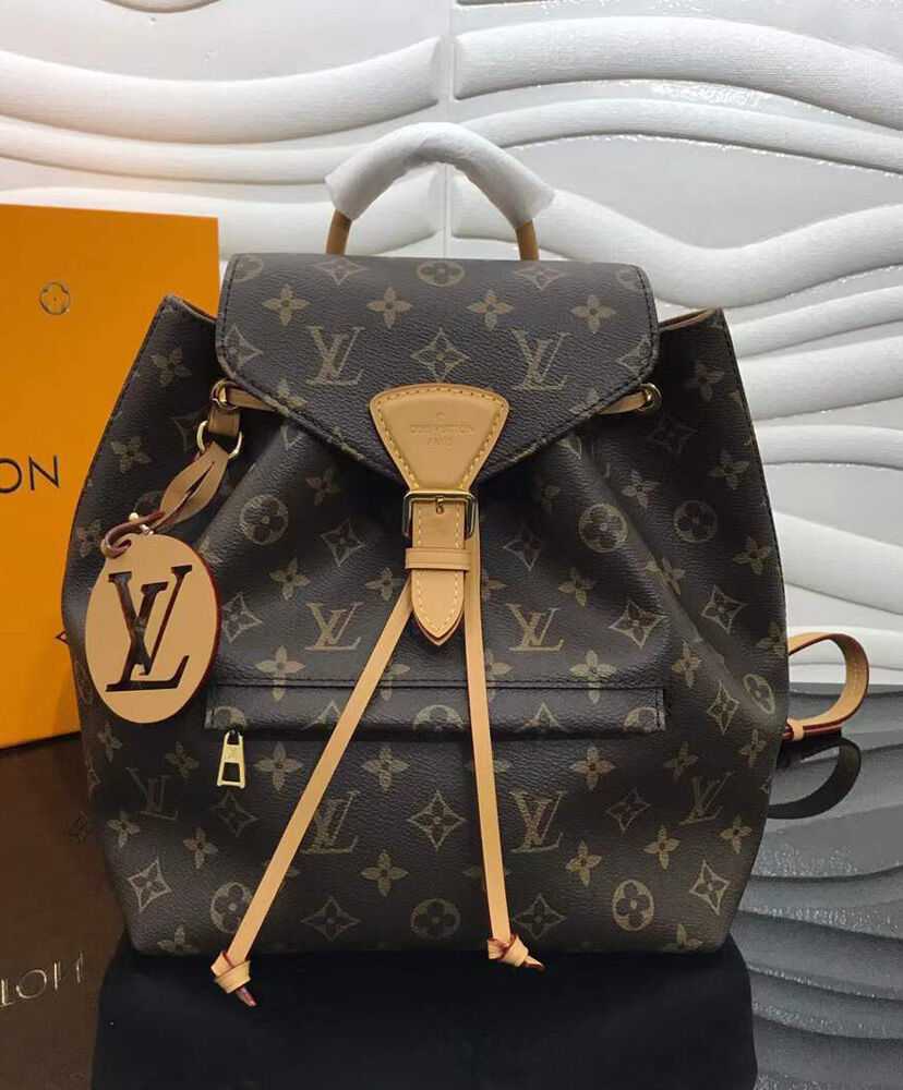 Louis Vuitton Montsouris PM M45501 M45515 Brown