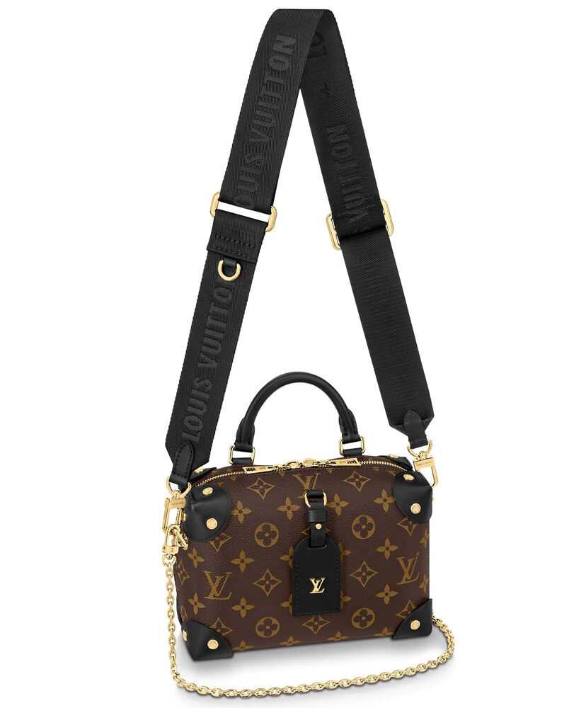 Louis Vuitton Petite Malle Souple M45531 M45571 Black - Click Image to Close