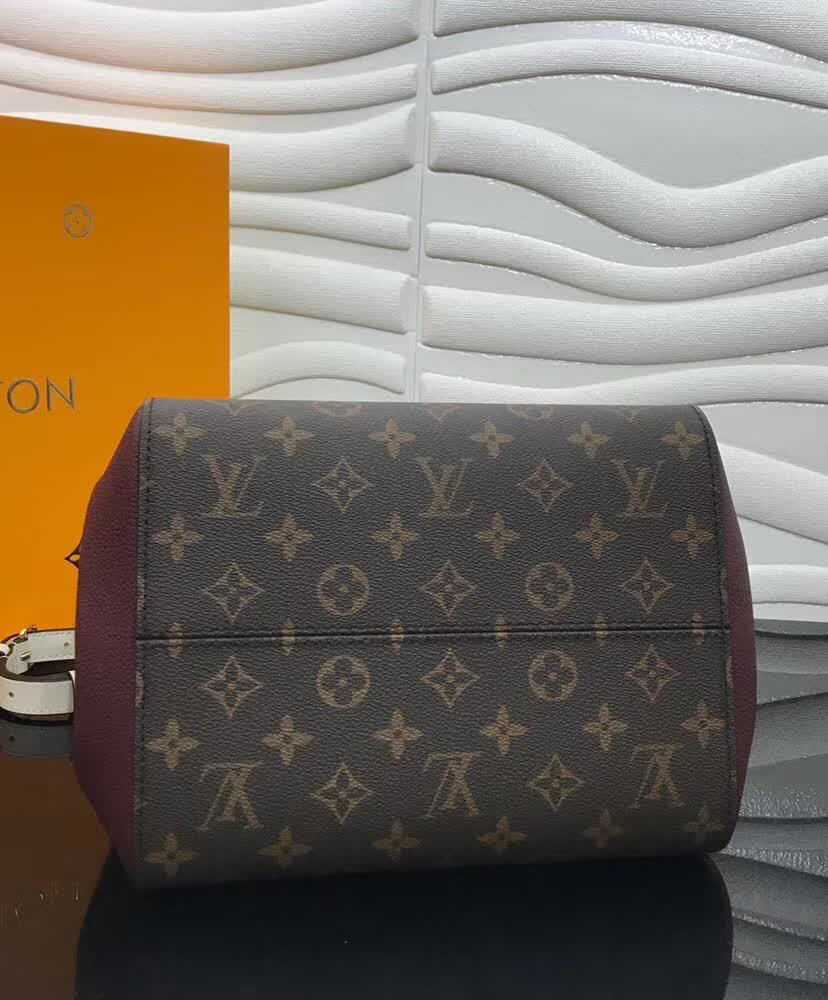 Louis Vuitton Fold Tote MM M45376 M45409 Black