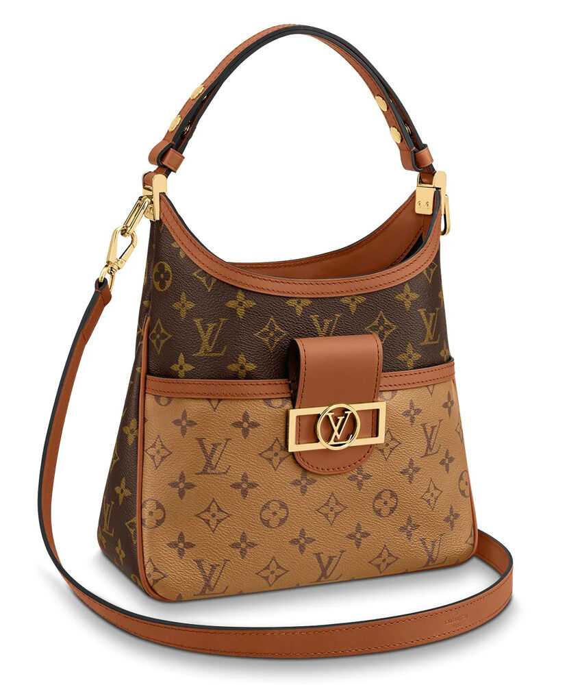 Louis Vuitton Hobo Dauphine PM M45194 Brown