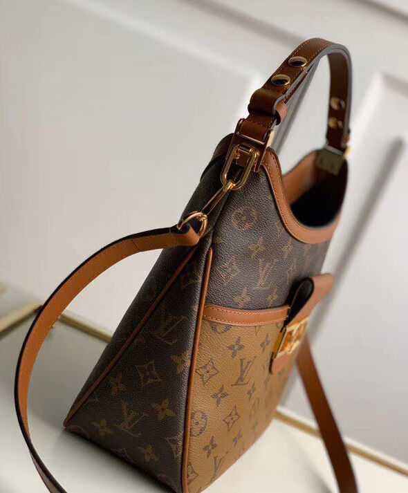 Louis Vuitton Hobo Dauphine PM M45194 Brown