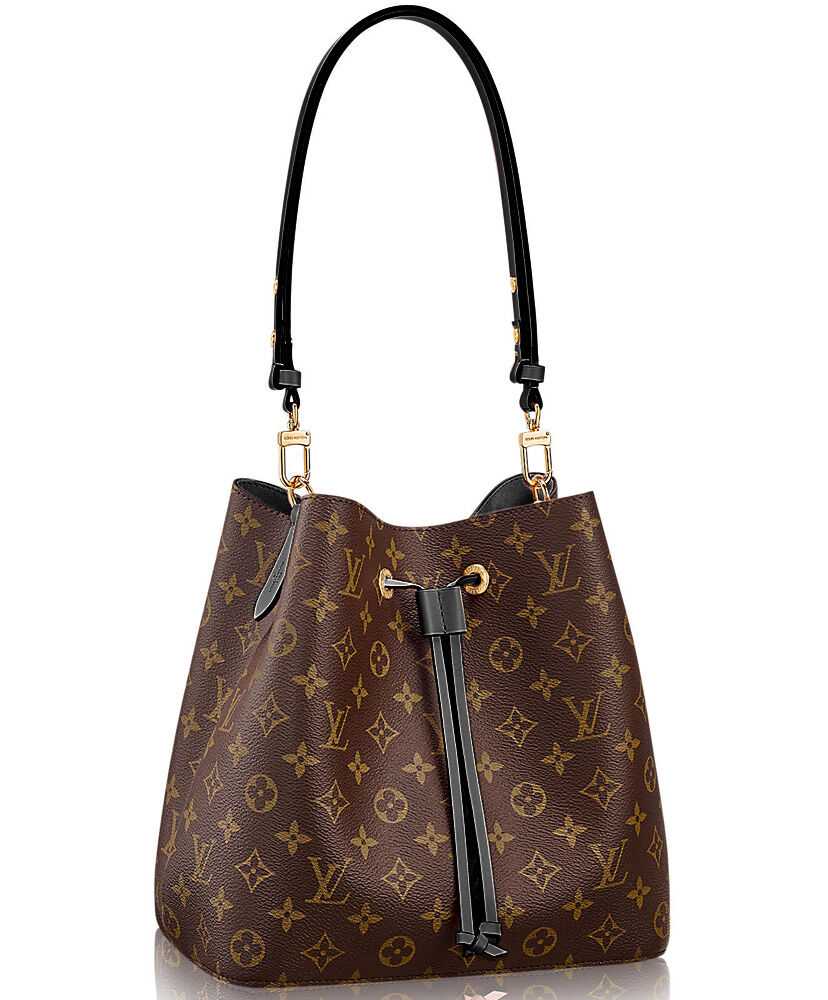 Louis Vuitton Monogram Neonoe M44020 M44021 M44022 Black