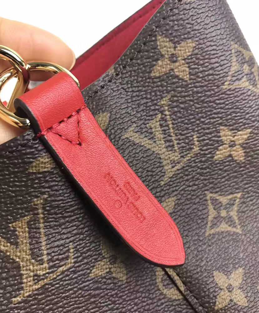 Louis Vuitton Monogram Neonoe M44020 M44021 M44022 Red