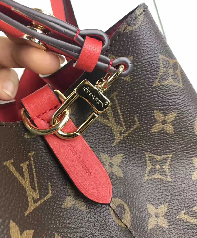 Louis Vuitton Monogram Neonoe M44020 M44021 M44022 Red