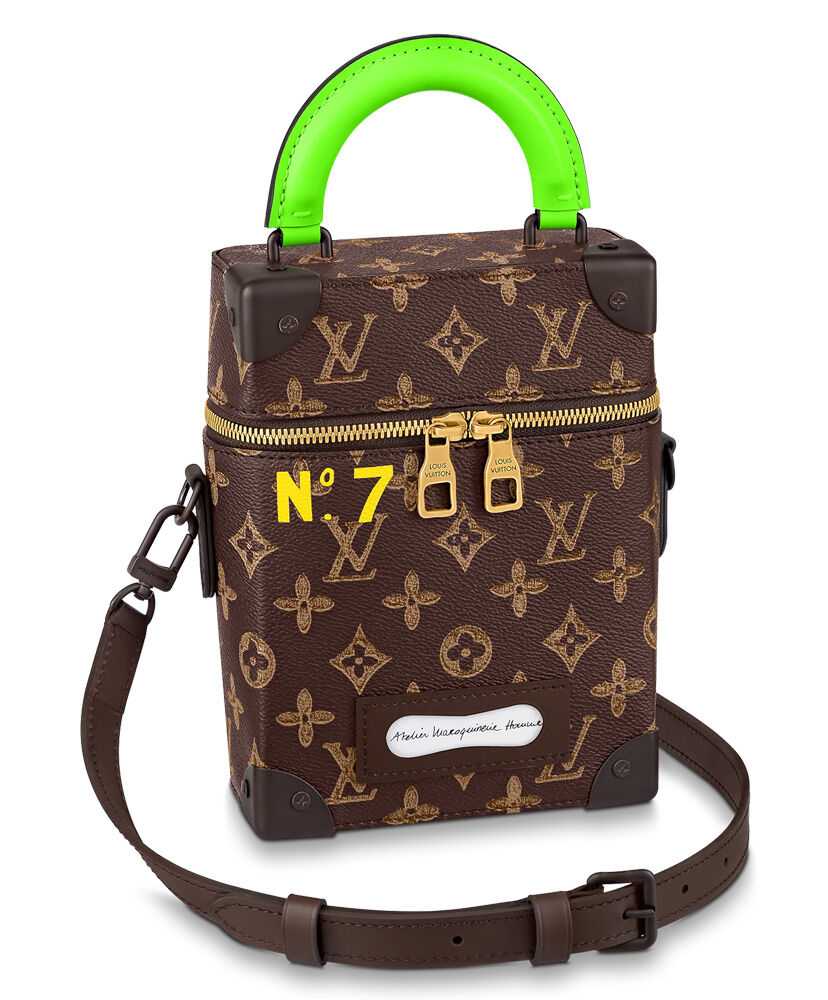 Louis Vuitton Vertical Box Trunk M59664 Brown