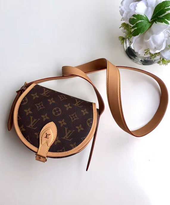 Louis Vuitton Tambourin Handbag M44860 Brown