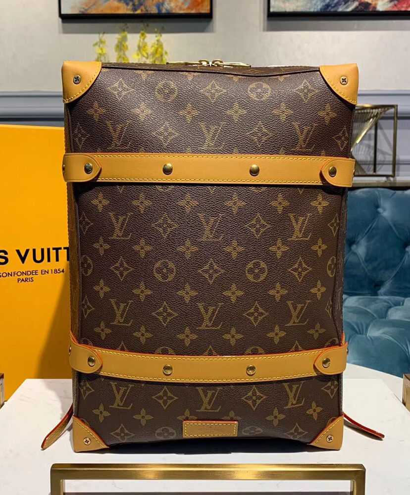 Louis Vuitton Soft Trunk Backpack PM M44752 Brown