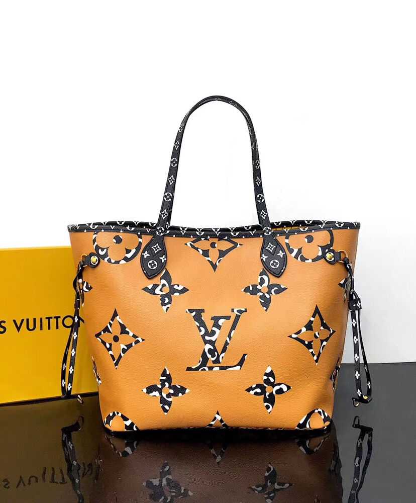 Louis Vuitton Neverfull MM M44676 M44716 Black