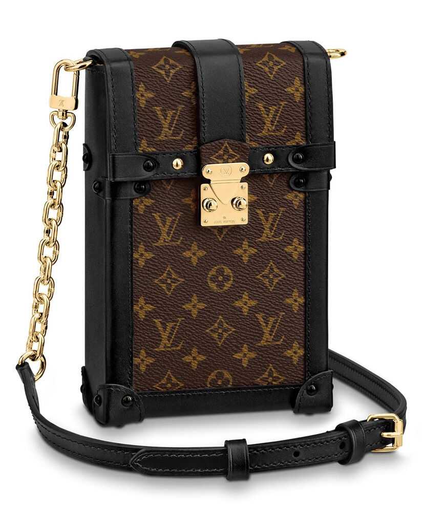 Louis Vuitton Pochette Trunk Verticale M63913 Brown - Click Image to Close