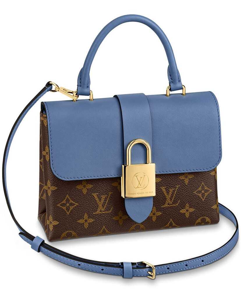 Louis Vuitton Locky BB bag M44080 M44141 M44321 M44322 Blue - Click Image to Close