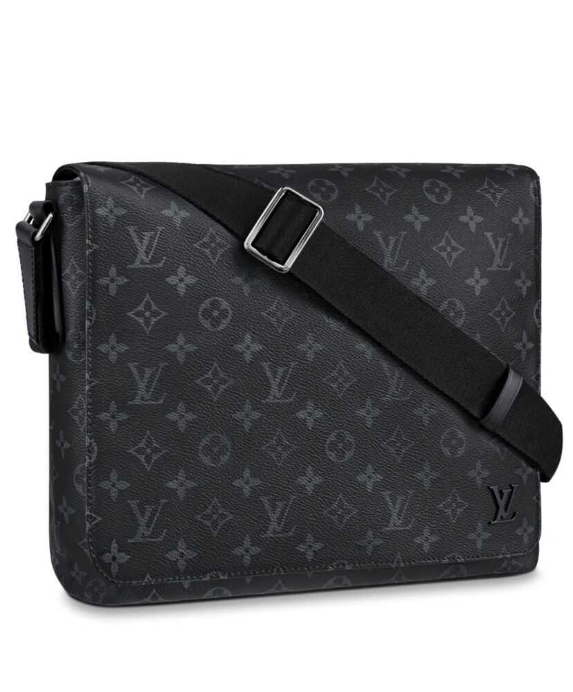 Louis Vuitton District MM M44001 Black - Click Image to Close