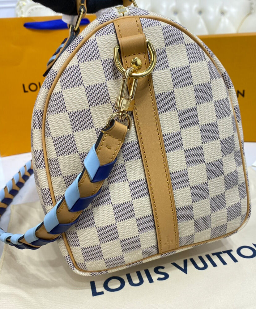 Louis Vuitton Speedy Bandouliere 30 N50054 White