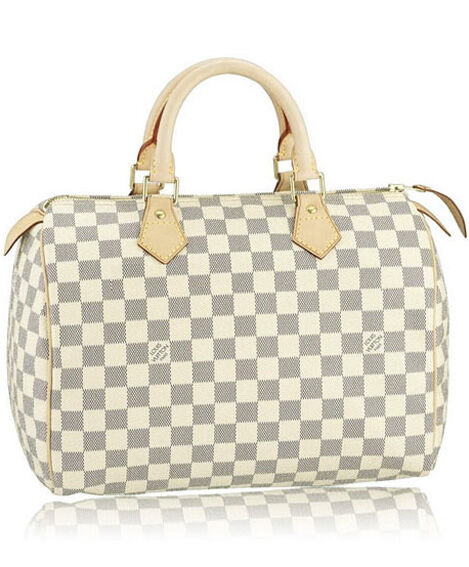 Louis Vuitton Damier Canvas Speedy N41535 White