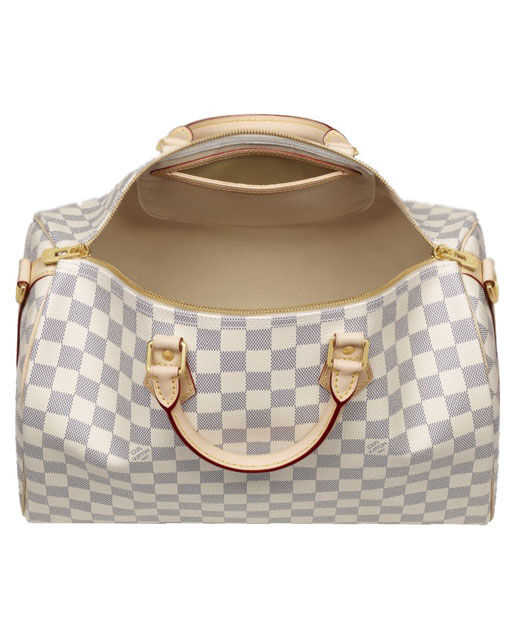 Louis Vuitton Damier Speedy N41002 White