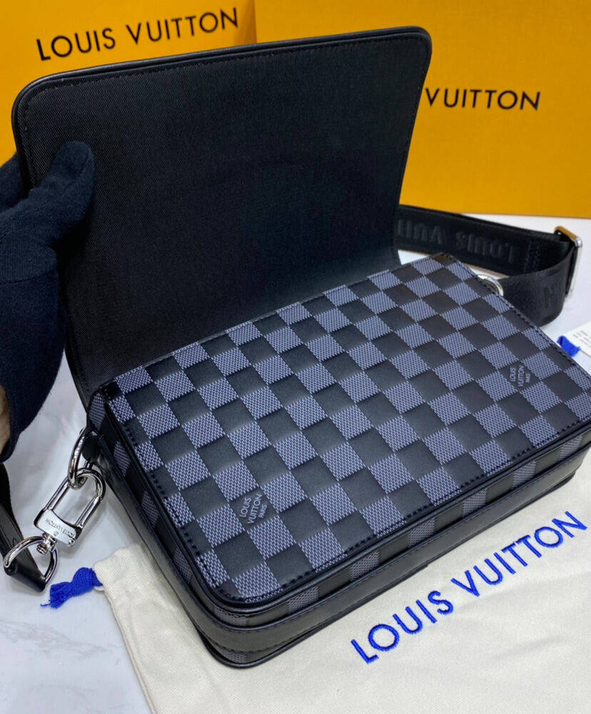 Louis Vuitton Studio Messenger Bag N50007 Black