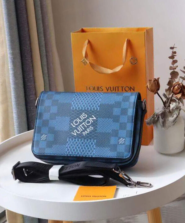 Louis Vuitton Studio Messenger Bag N50013 N50026 Blue