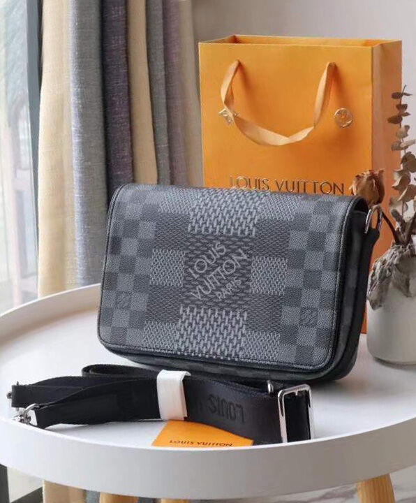 Louis Vuitton Studio Messenger Bag N50013 N50026 Black