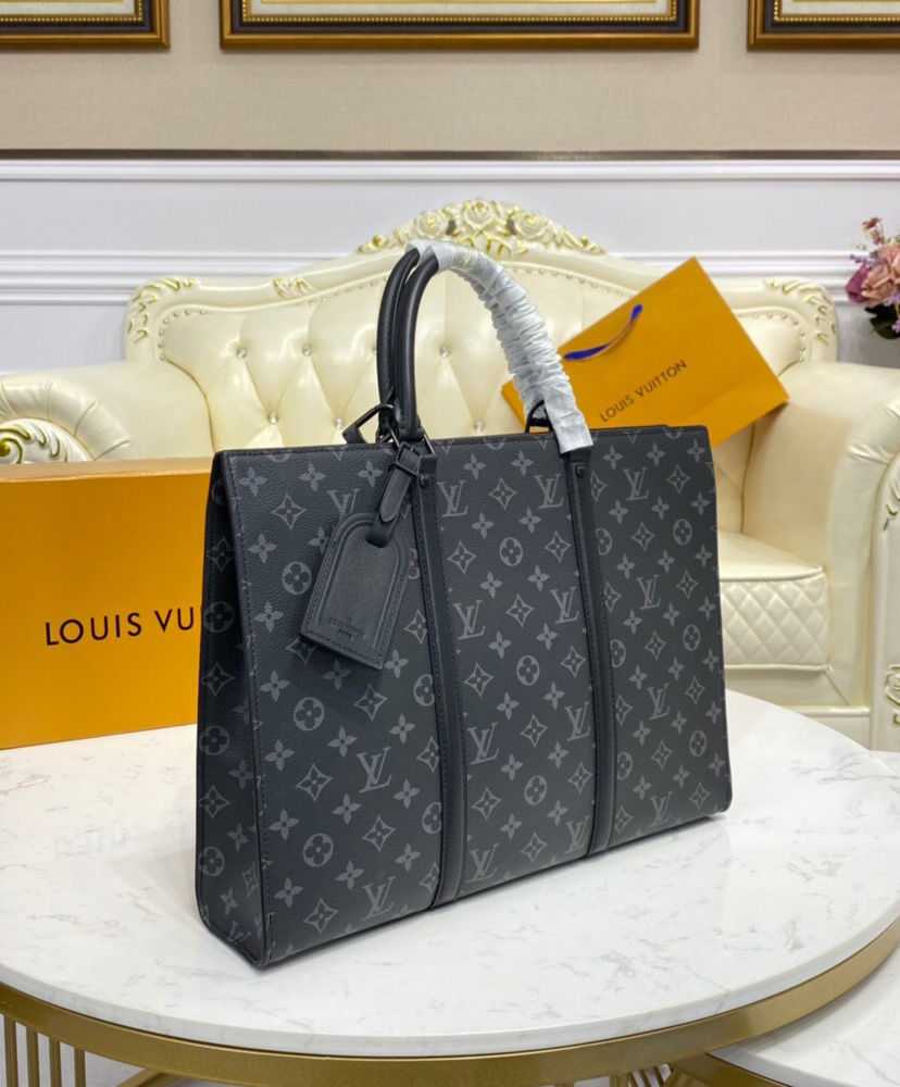 Louis Vuitton Sac Plat Horizontal Zippe M45265 Black