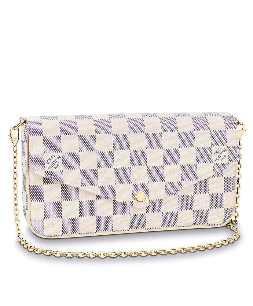 Louis Vuitton Pochette Felicie N63106 White