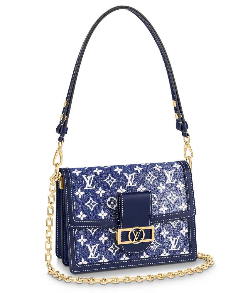 Louis Vuitton Dauphine MM M59631 Blue