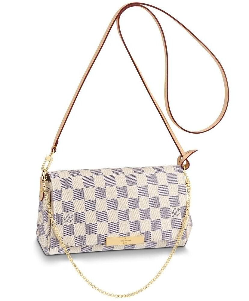 Louis Vuitton Damier Eva Clutch N41277 White