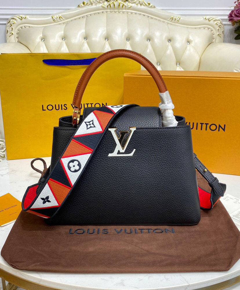 Louis Vuitton Capucines MM M59020 Black