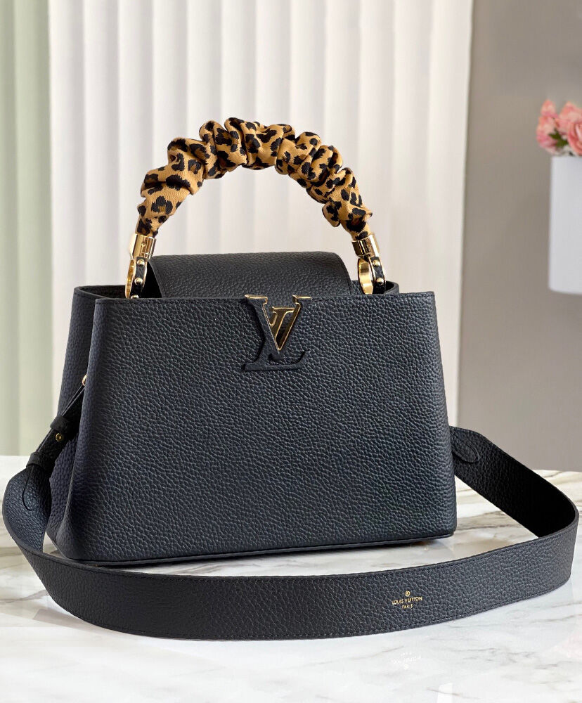 Louis Vuitton Capucines MM M58732 Black