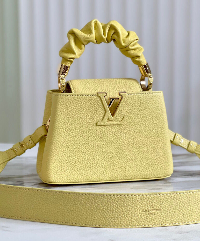 Louis Vuitton Capucines Mini M58586 Yellow