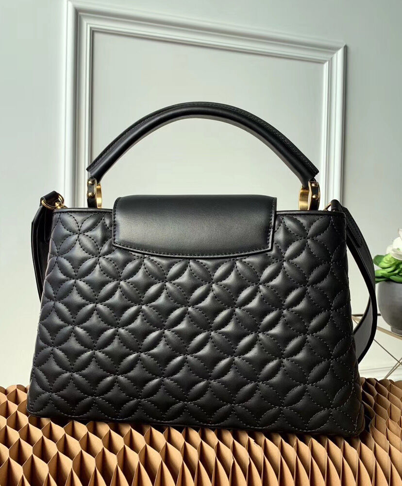 Louis Vuitton Capucines PM M55366 Black