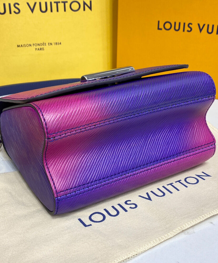 Louis Vuitton Twist MM Dark Blue