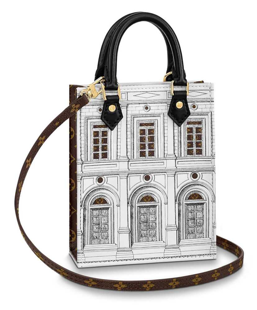 Louis Vuitton Petit Sac Plat M80991 White - Click Image to Close