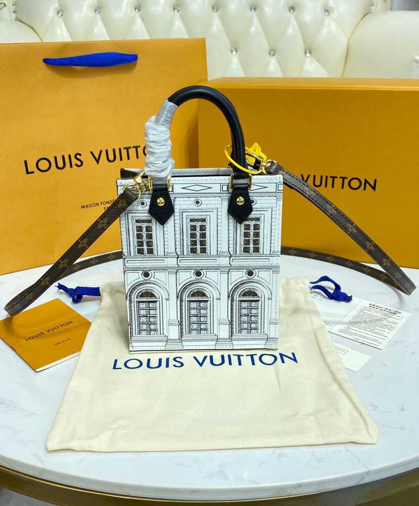 Louis Vuitton Petit Sac Plat M80991 White